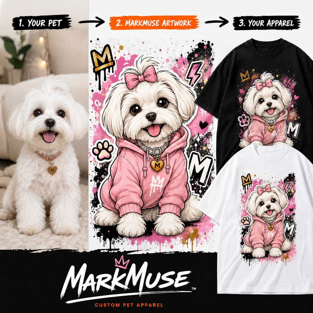 Custom Pet Art Tee