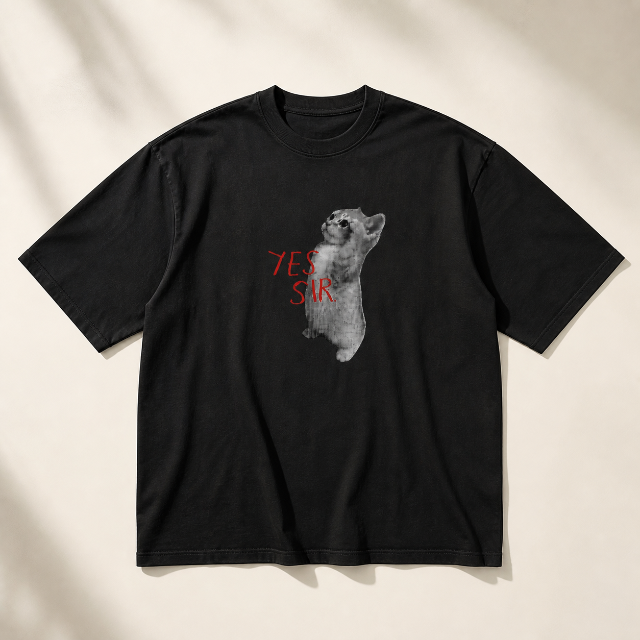 Yes Sir Cat Tee