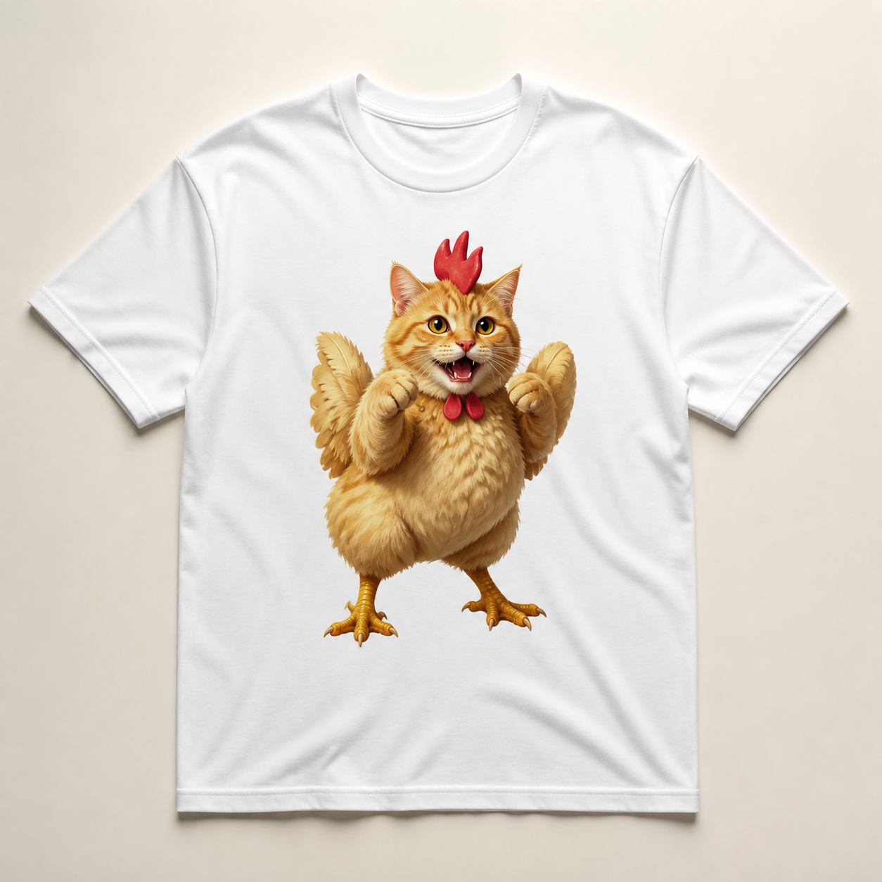Cluck Cat Tee