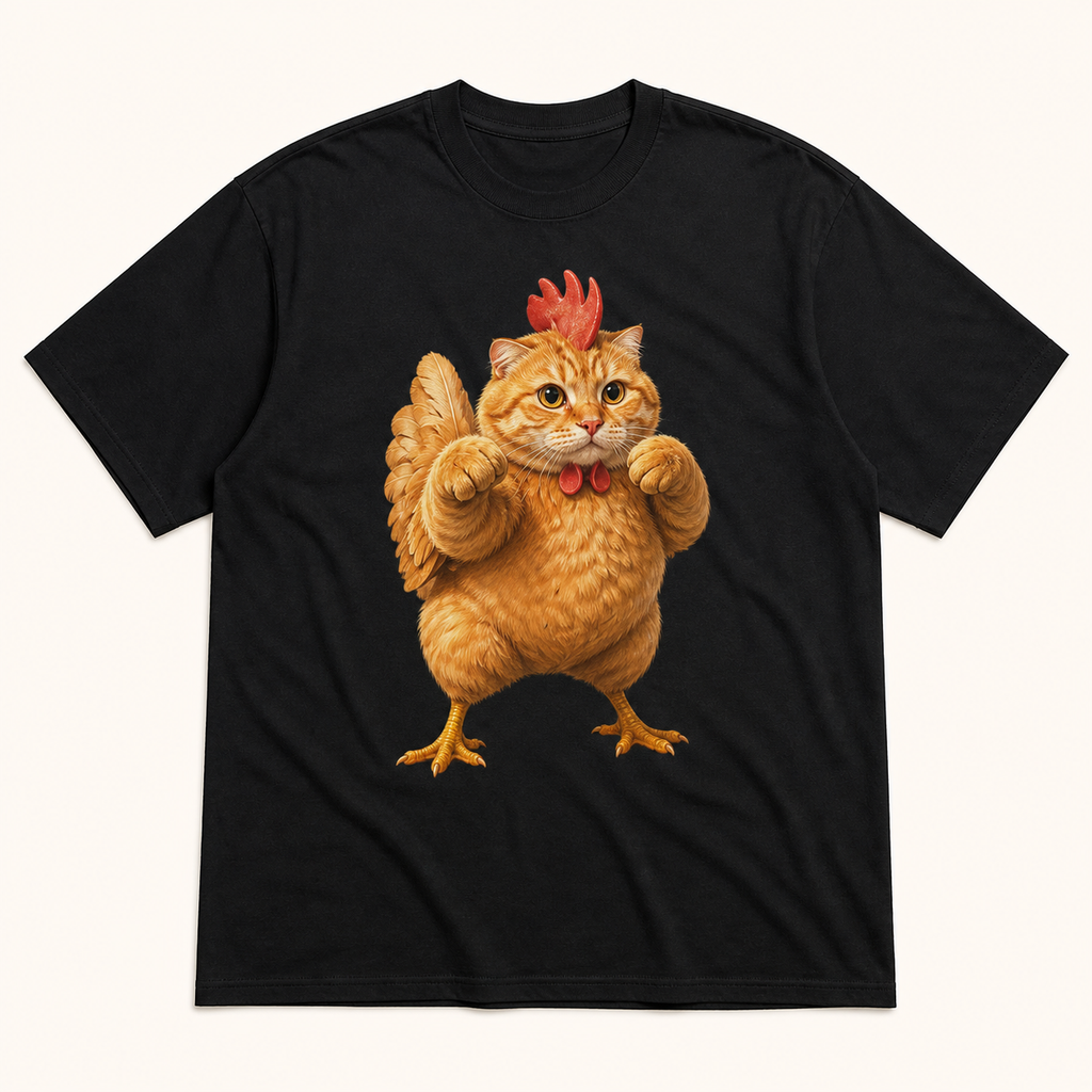 Cluck Cat Tee