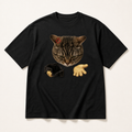 Broke Cat Tee black graphic T-shirt