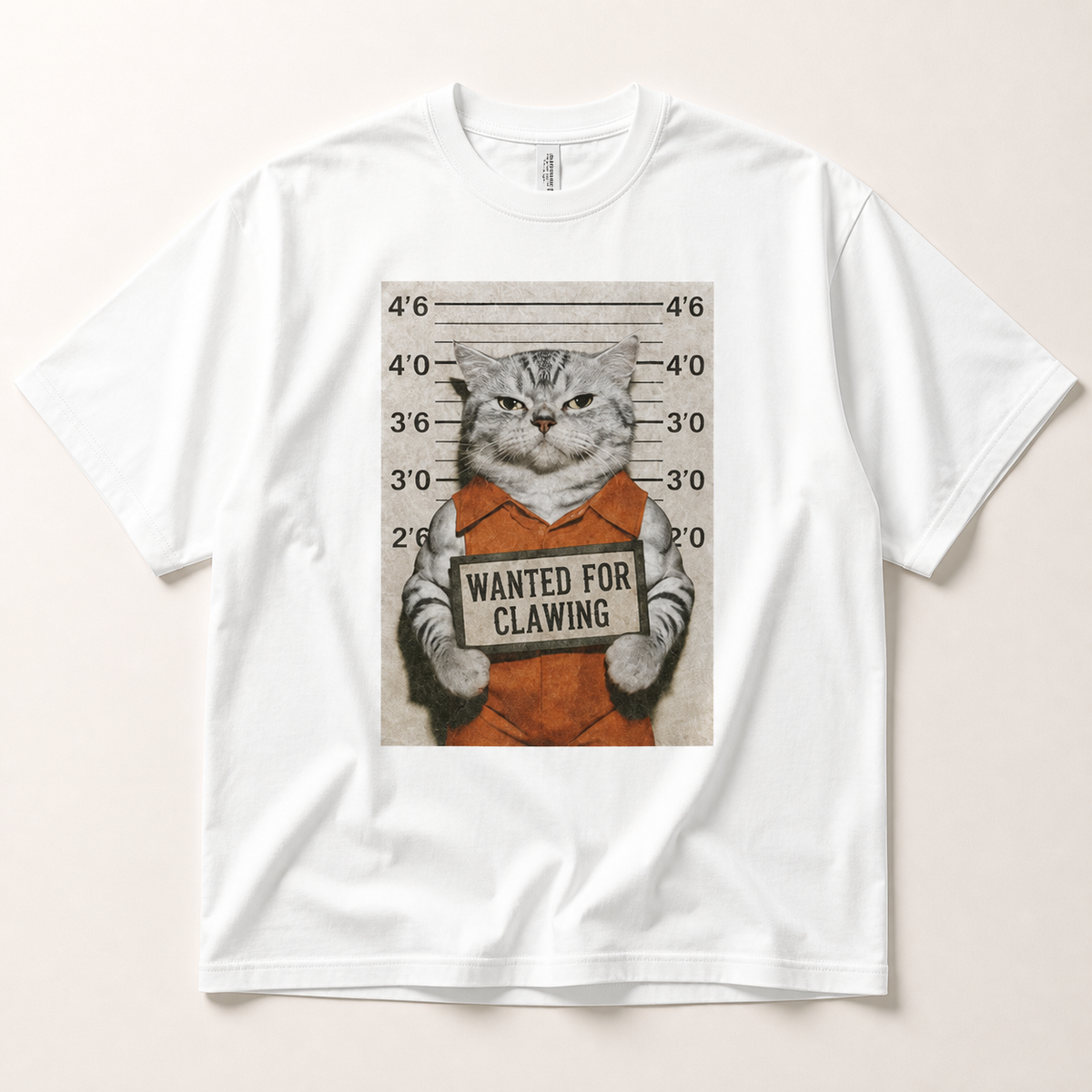 Wanted for Clawing Graphic Tee