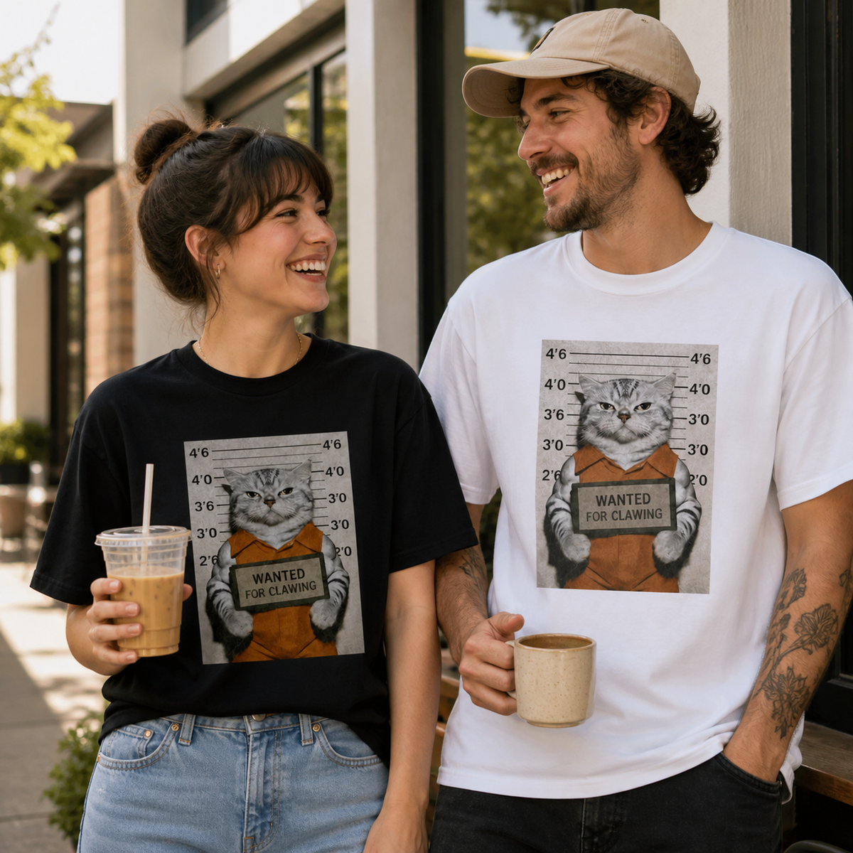 Wanted for Clawing Graphic Tee