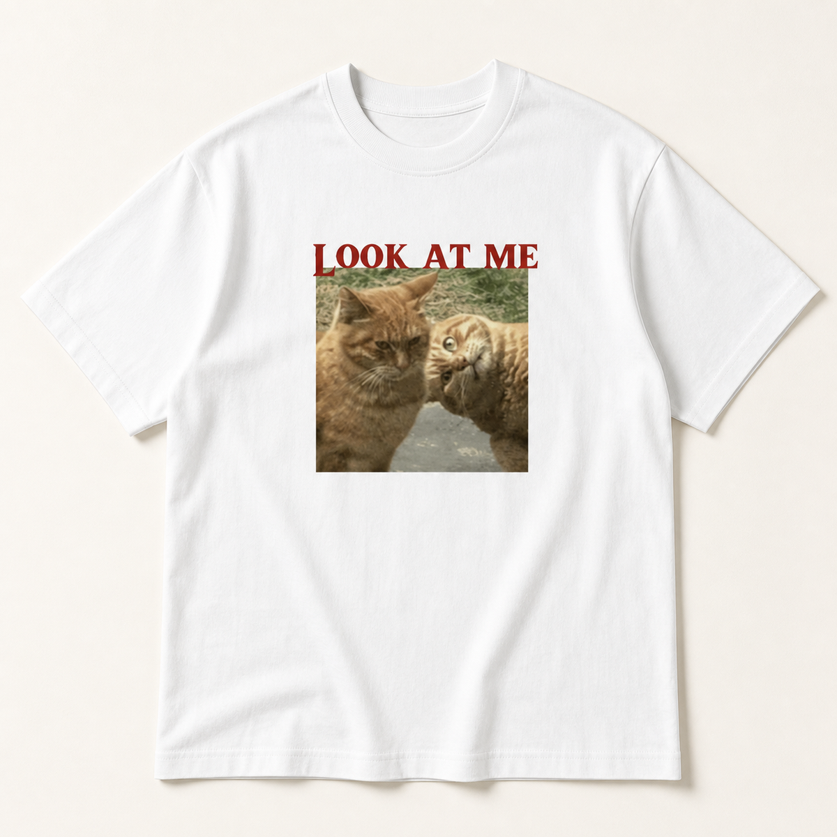 Look at Me Cat Graphic Tee
