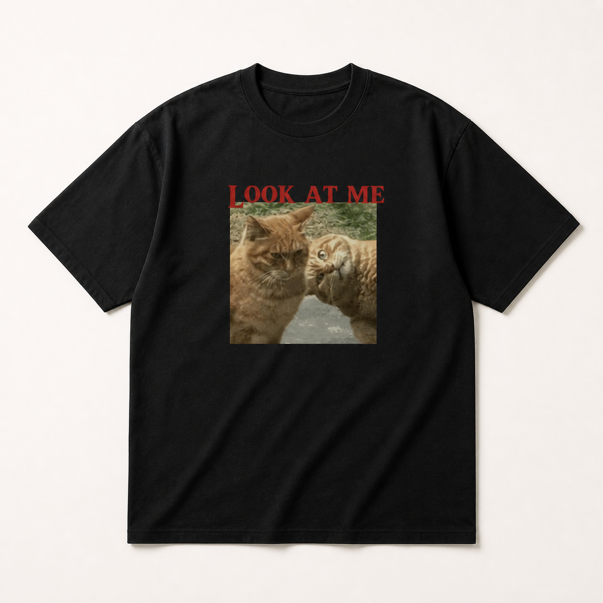 Look at Me Cat Graphic Tee