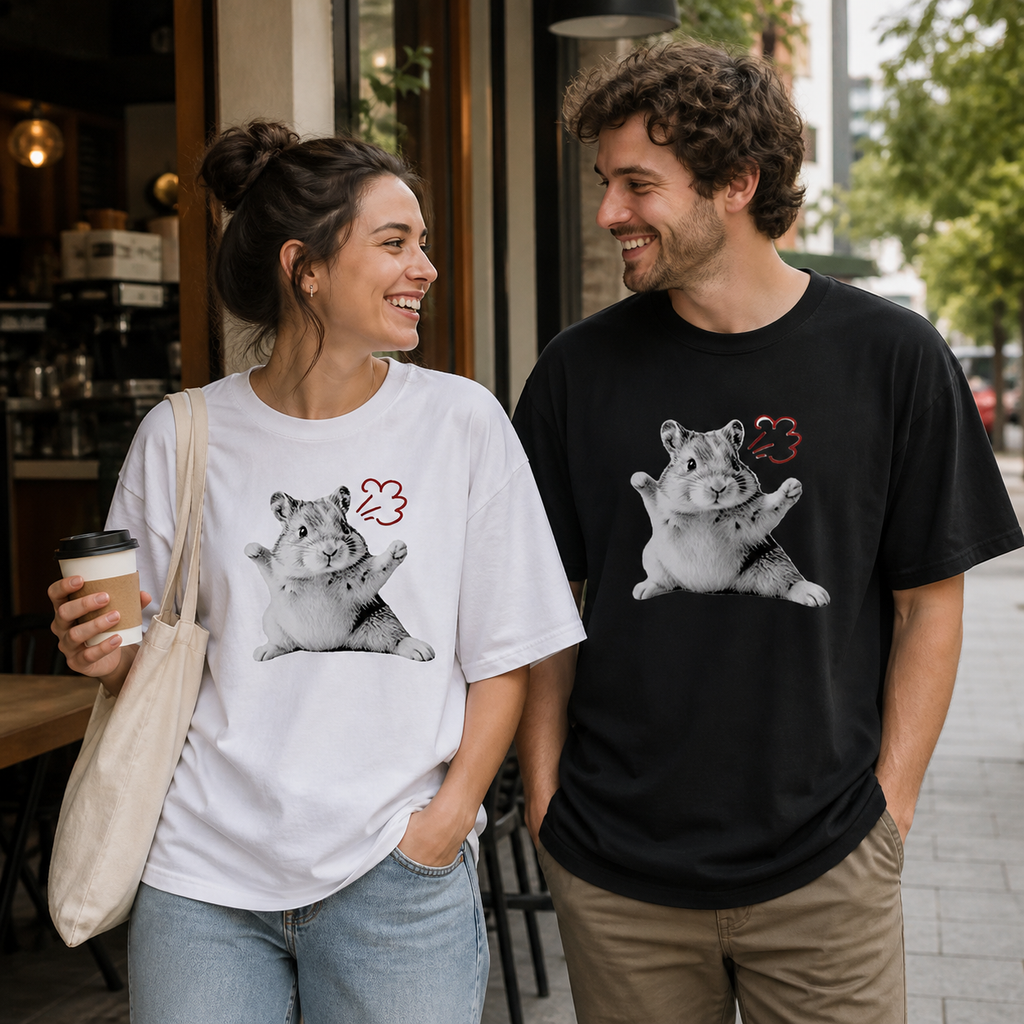 Puff Hamster Graphic Tee