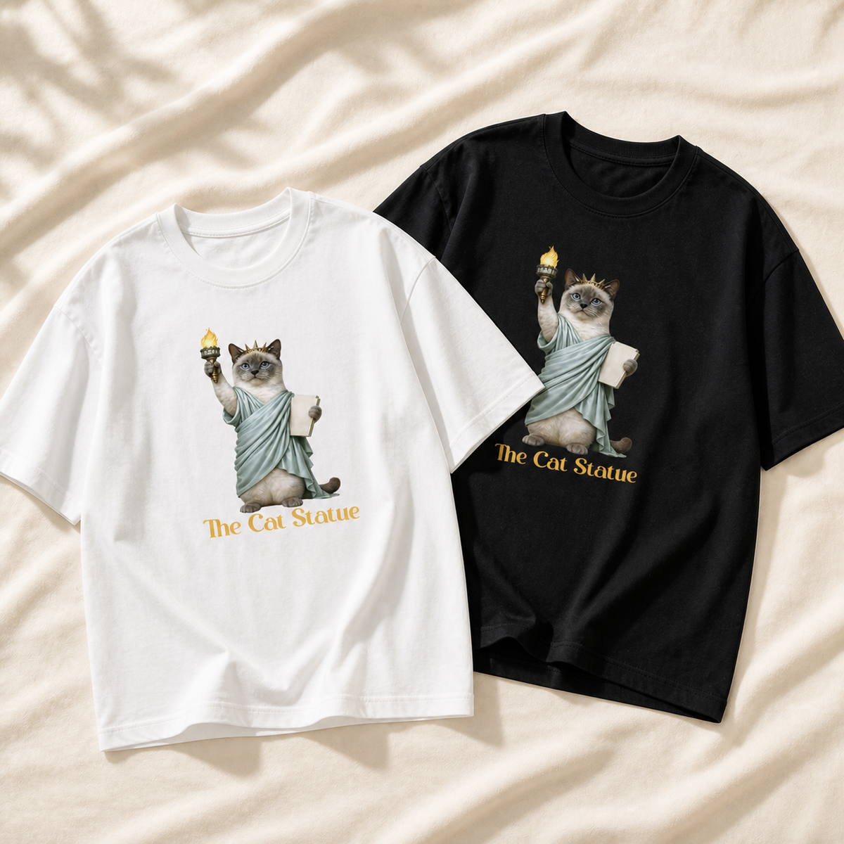 The Cat Statue Graphic Tee