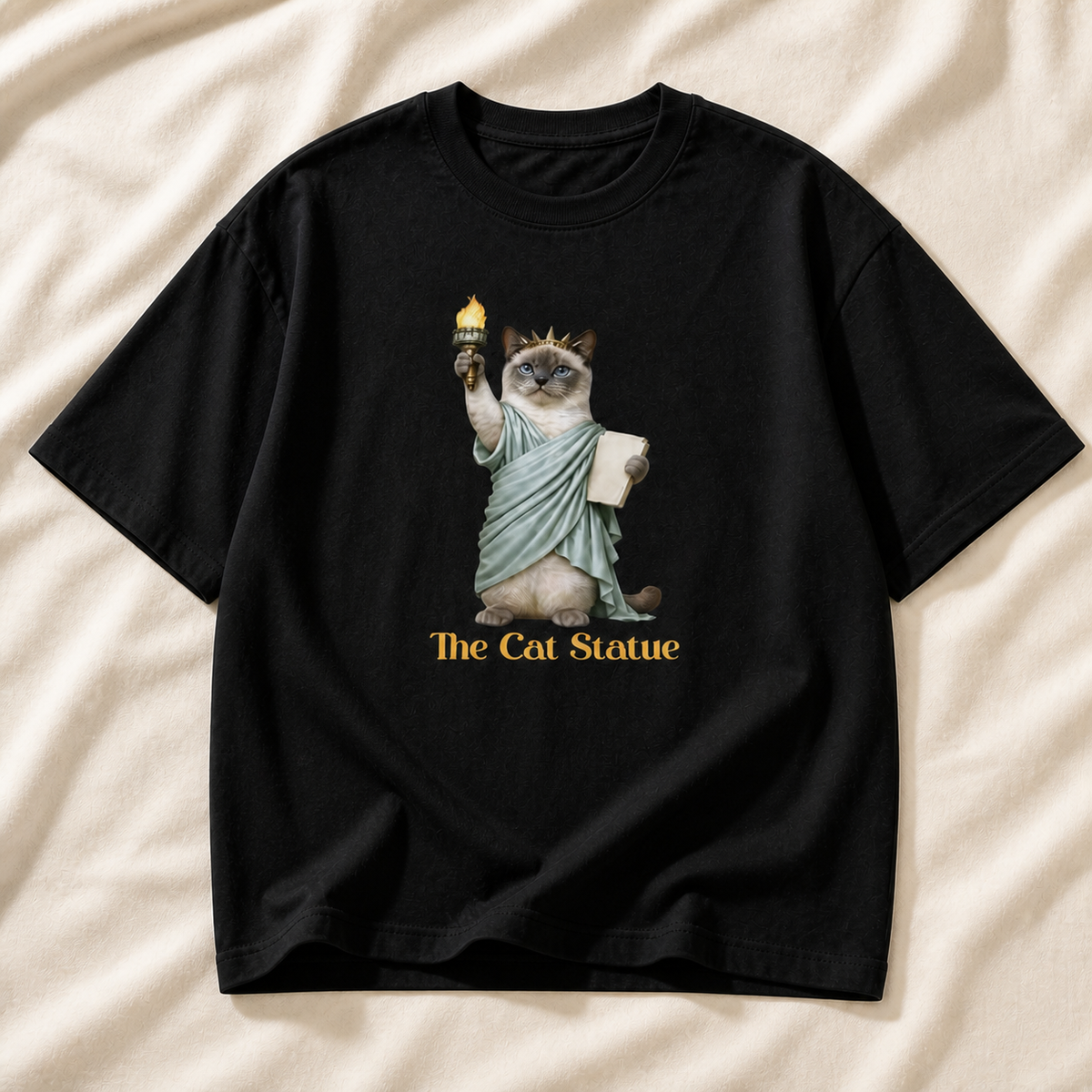 The Cat Statue Graphic Tee